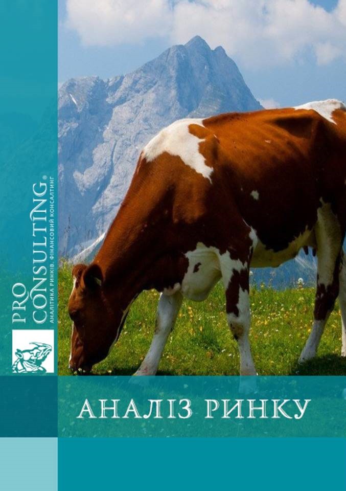 Аналіз ринку продуктів переробки спилу шкіри та кісток великої рогатої худоби в Україні та ЄС. 2016 рік